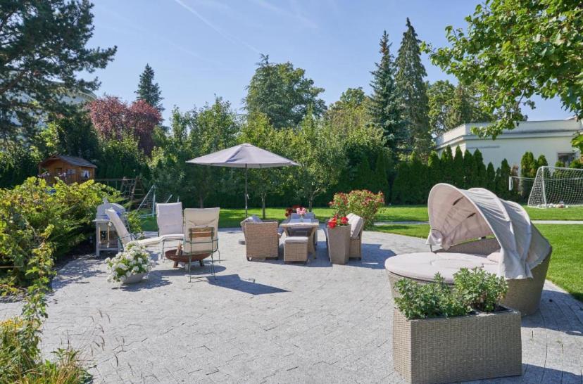 Apartment Mit Gartenblick Und Terrasse Baden Exterior foto